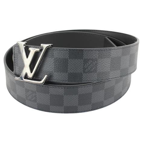 lv initiales 40mm reversible belt white|louis vuitton damier graphite belt.